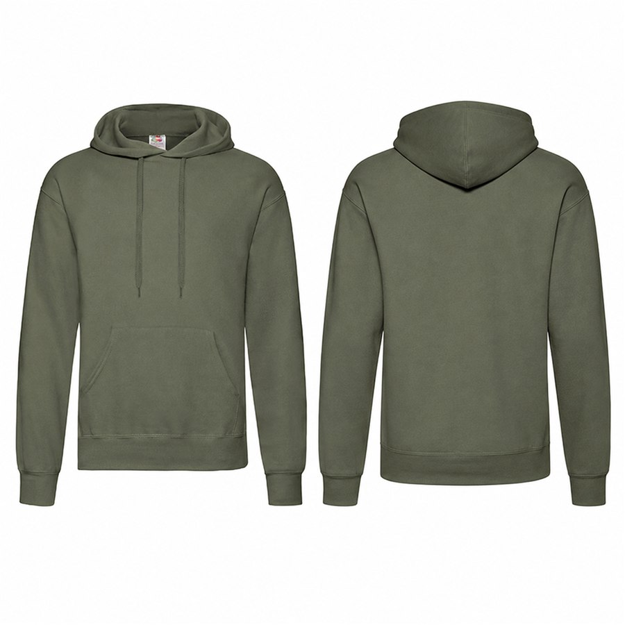 Hoodie vorne und hinten